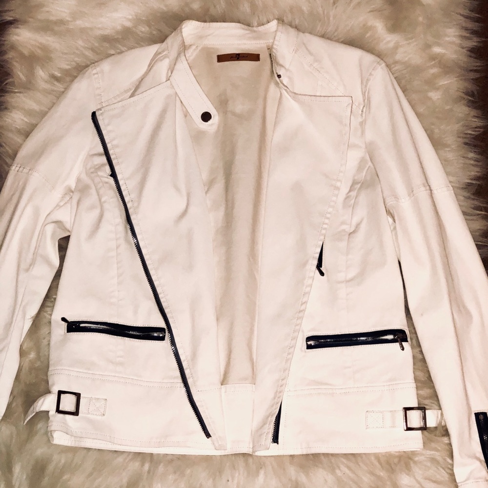 7 for all mankind women’s jacket